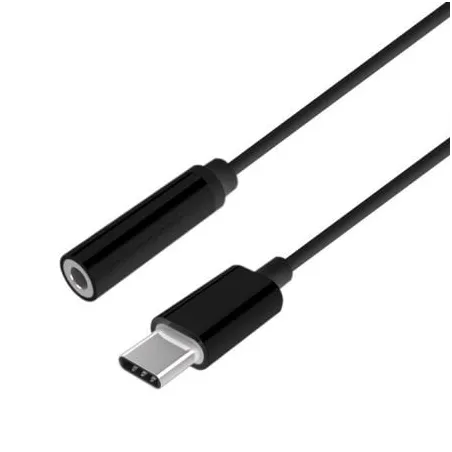 Conversor USB Tipo-C Aisens A109-0385- USB Tipo-C Macho - Jack 3-5 Hembra