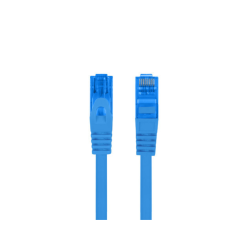 CABLE RED LANBERG LATIGUILLO CAT-6A S-FTP LSZH CCA 5M AZUL FLUKE PASSED