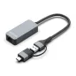 Adaptador USB - USB Tipo-C - RJ45 Aisens A109-0710- 2500Mbps