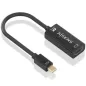 Conversor Aisens A125-0904- Mini DisplayPort Macho - HDMI Hembra- 15cm- Negro