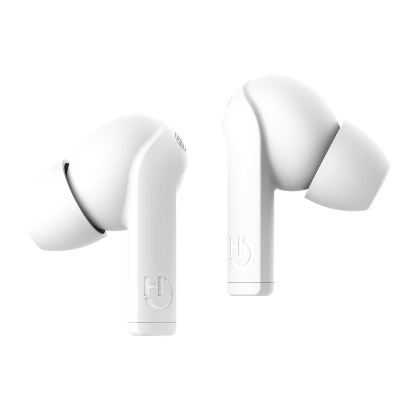 Auriculares Bluetooth Hiditec Fenix TWS con estuche de carga- Autonomía 6h- Blancos