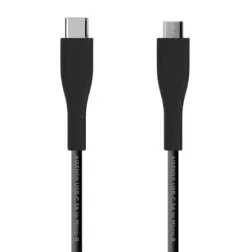 Cable USB 2-0 Tipo-C Aisens A107-0350- USB Tipo-C Macho - MicroUSB- 480Mbps- 2m- Negro