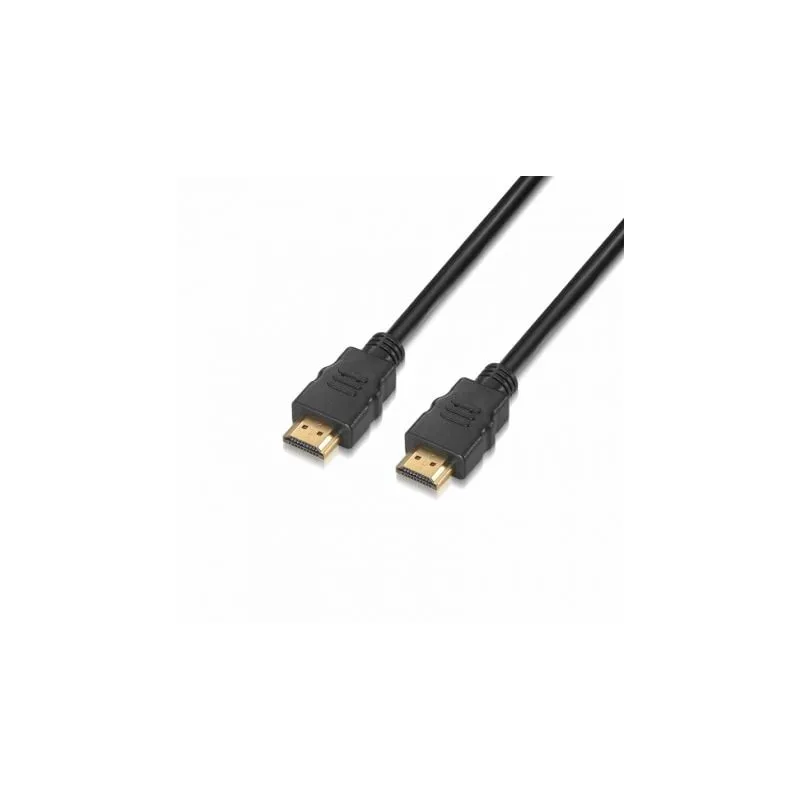 Cable HDMI 2-0 4K Aisens A120-0118- HDMI Macho - HDMI Macho- 50cm- Certificado- Negro