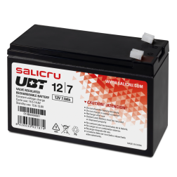 Batería Salicru UBT 12-7 V2 compatible con SAI Salicru según especificaciones