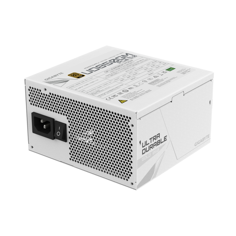 FUENTE ALIMENTACION GIGABYTE GP-UD850GM PG5 850W 80+ GOLD BLANCO