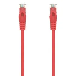 Cable de Red RJ45 AWG24 UTP Aisens A145-0557 Cat-6A- LSZH- 30cm- Rojo