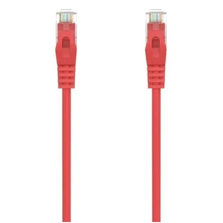 Cable de Red RJ45 AWG24 UTP Aisens A145-0557 Cat-6A- LSZH- 30cm- Rojo