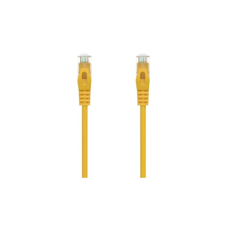 Cable de Red RJ45 AWG24 UTP Aisens A145-0564 Cat-6A- LSZH- 30cm- Amarillo