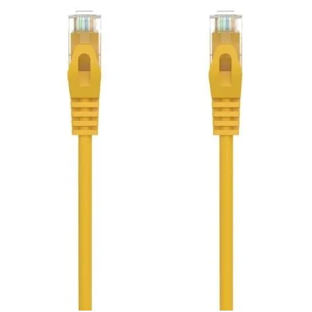 Cable de Red RJ45 AWG24 UTP Aisens A145-0564 Cat-6A- LSZH- 30cm- Amarillo