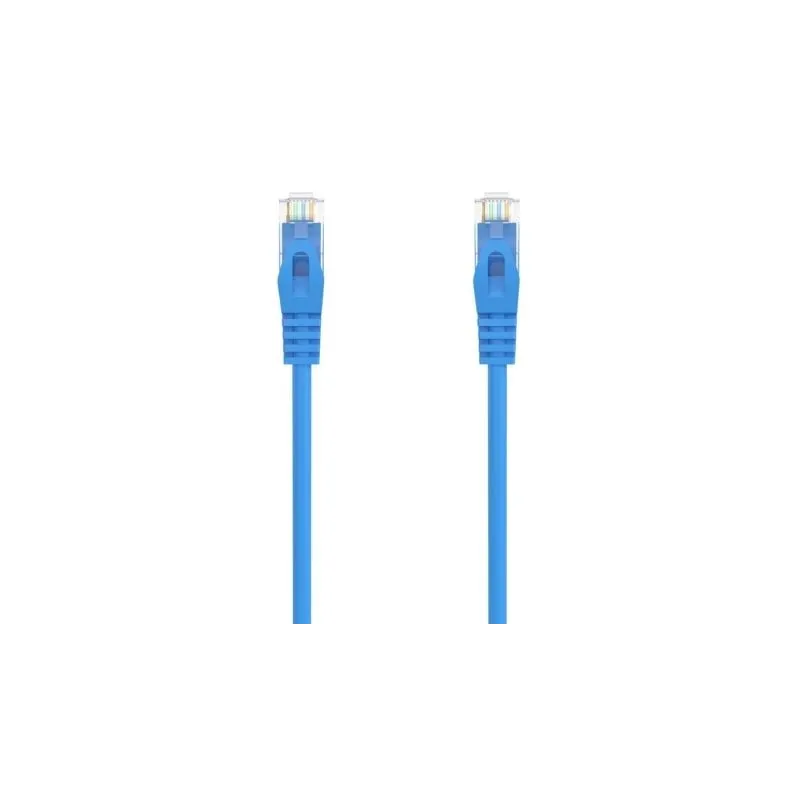 Cable de Red RJ45 AWG24 UTP Aisens A145-0570 Cat-6A- LSZH- 25cm- Azul
