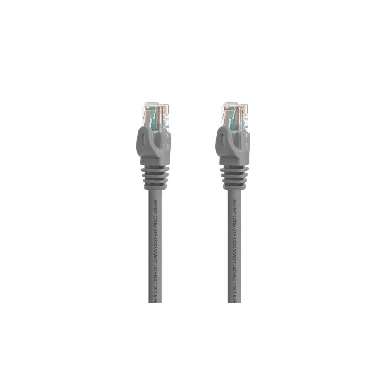 Cable de Red RJ45 UTP Aisens A145-0328 Cat-6A- 3m- Gris