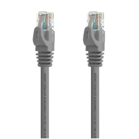Cable de Red RJ45 UTP Aisens A145-0330 Cat-6A- 10m- Gris