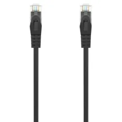 Cable de Red RJ45 AWG24 UTP Aisens A145-0584 Cat-6A- LSZH- 25cm- Negro
