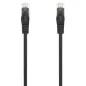 Cable de Red RJ45 AWG24 UTP Aisens A145-0584 Cat-6A- LSZH- 25cm- Negro