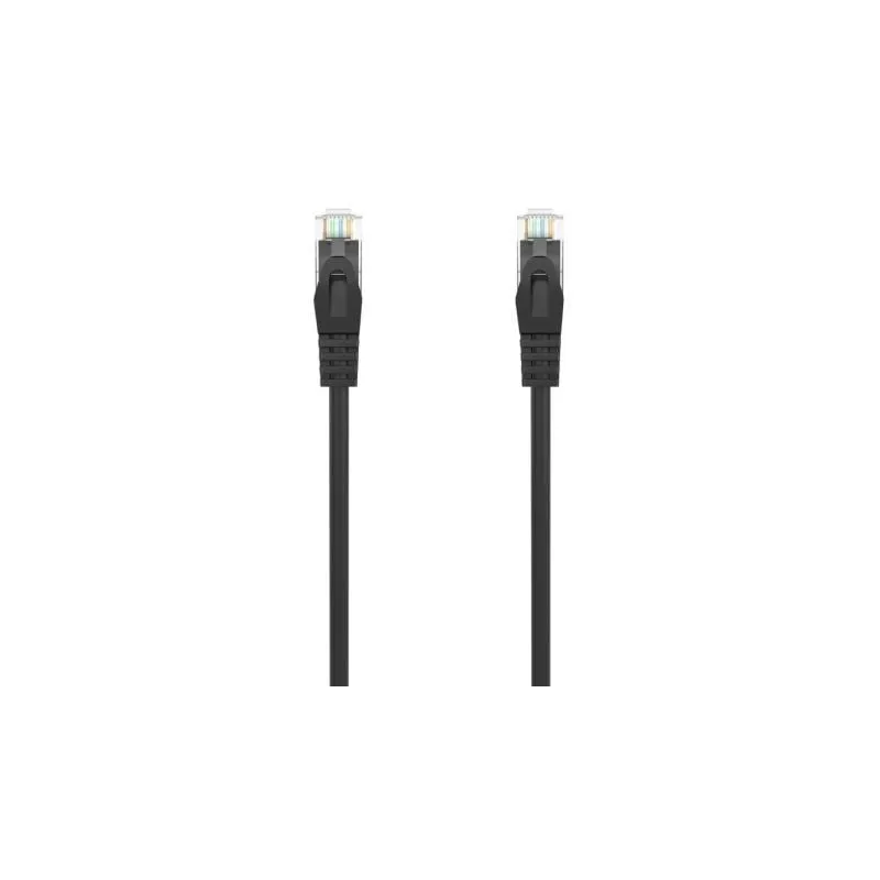 Cable de Red RJ45 AWG24 UTP Aisens A145-0585 Cat-6A- LSZH- 30cm- Negro