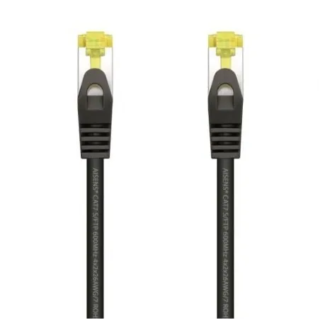 Cable de Red RJ45 SFTP Aisens A146-0484 Cat-7- 25cm- Negro