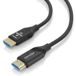 Cable HDMI 2-1 AOC 8K Aisens A153-0934- HDMI Macho - HDMI Macho- 15m- Negro