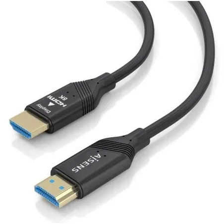 Cable HDMI 2-1 AOC 8K Aisens A153-0934- HDMI Macho - HDMI Macho- 15m- Negro