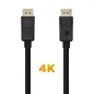 Cable DisplayPort 1-2 4K Aisens A124-0455- DisplayPort Macho - DisplayPort Macho- 1m- Negro