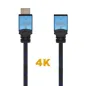 Cable Alargador HDMI Aisens A120-0452- HDMI Macho - HDMI Hembra- 1m- Negro- Azul