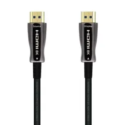 Cable HDMI 2-1 AOC 8K Aisens A153-0518- HDMI Macho - HDMI Macho- 25m- Negro