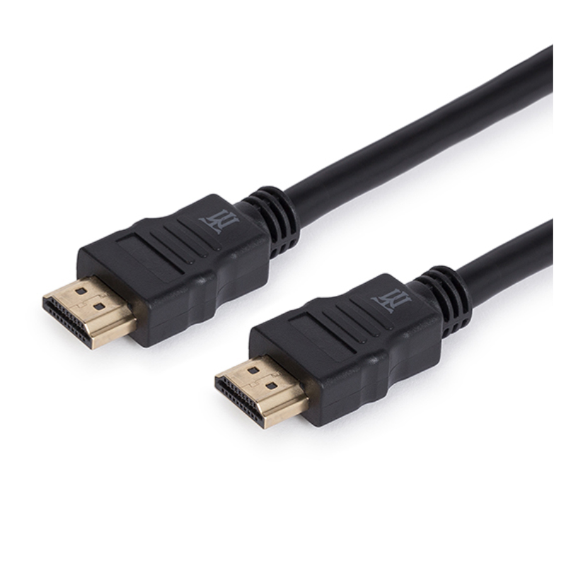 CABLE MAILLON BASIC HDMI DORADO CONECTOR HIGH SPEED BC NEGRO 3-0M
