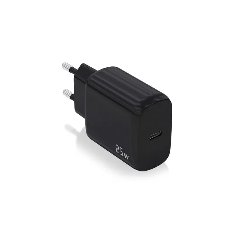 Cargador de Pared Aisens A110-0757- 1xUSB Tipo-C- 25W