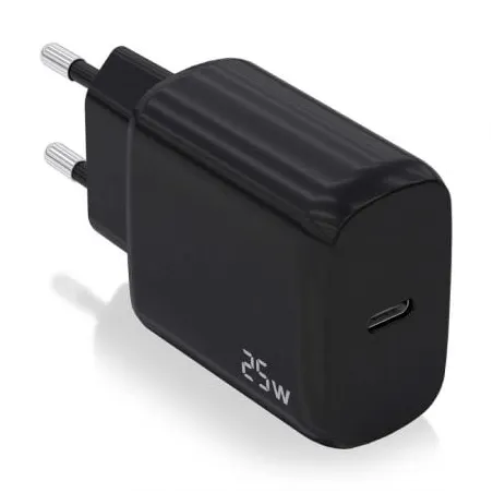 Cargador de Pared Aisens A110-0757- 1xUSB Tipo-C- 25W