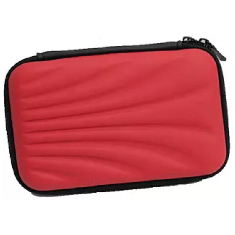 FUNDA DISCO DURO HDD POWERBANK CASE 2,5" ROJO