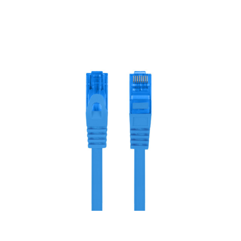 CABLE RED LANBERG LATIGUILLO CAT-6A S-FTP LSZH CCA 0-50M AZUL FLUKE PASSED