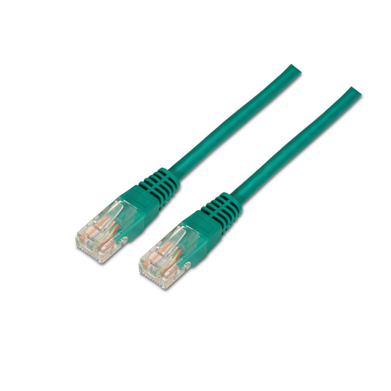 Cable de Red RJ45 UTP Aisens A135-0245 Cat-6- 50cm- Verde