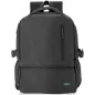 Mochila Aisens ASBG-BP086-BK para Portátiles hasta 15-6"- Impermeable- Negro