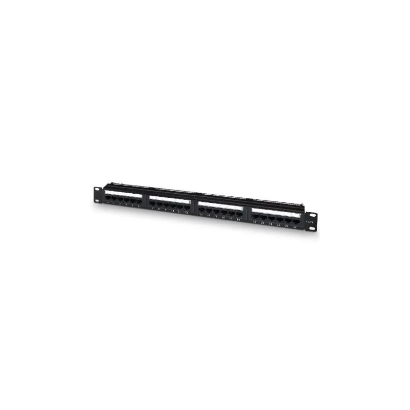 Patch Panel Aisens A141-0509- 24 Puertos- Cat-6- Altura 1U- Gestión de Cables Patch Panel Aisens A141-0509- 24 Puertos- Cat-6- Altura 1U- Gestión de Cables