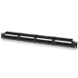 Patch Panel Aisens A141-0509- 24 Puertos- Cat-6- Altura 1U- Gestión de Cables Patch Panel Aisens A141-0509- 24 Puertos- Cat-6- Altura 1U- Gestión de Cables