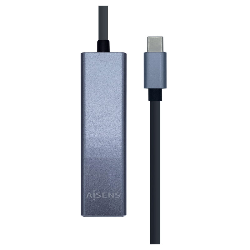 CONVERSOR AISENS USB3-1 GEN1 USB-C ETHERNET GIGABIT 3xUSB3-0 15CM