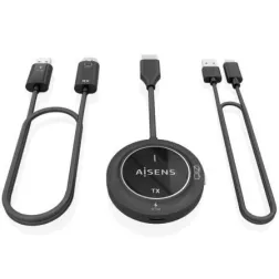 Adaptador-Transmisor de vídeo inalámbrico HDMI Aisens ASWL-H2K30M002-BK