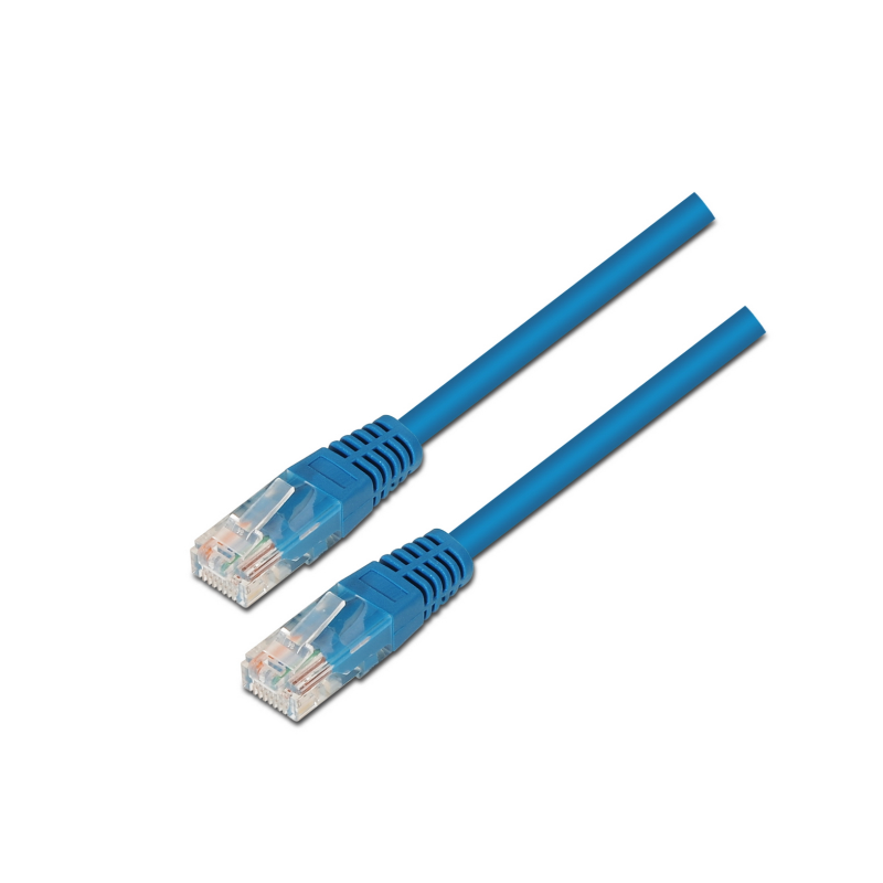 Cable de Red RJ45 UTP Aisens A135-0241 Cat-6- 50cm- Azul