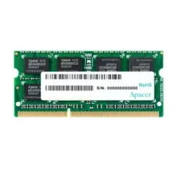 Memoria RAM Apacer DS-04G2K-KAM 4GB- DDR3- 1600MHz- 1-5V- CL11- SODIMM