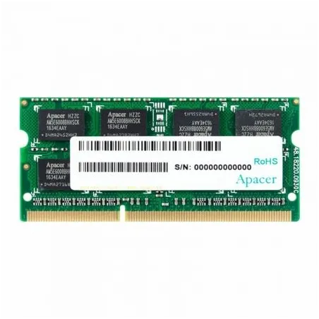Memoria RAM Apacer DV-08G2K-KAM 8GB- DDR3L- 1600MHz- 1-35V- CL11- SODIMM