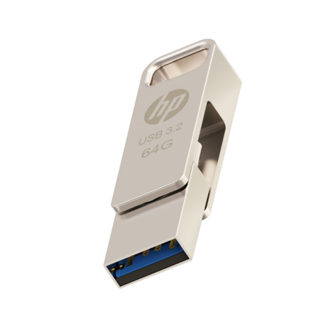 USB 3-2 HP 64GB X206C OTG TYPE-C METAL