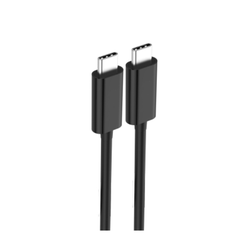 CABLE USB TIPO C A TIPO C PARA DATOS Y CARGA, LONGITUD DE 1,8 METROS-
