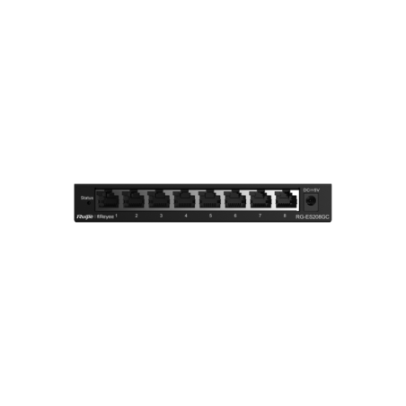 SWITCH RUIJIE REYEE RG-ES208GC 5-PORT 10-100 MBPS DESKTOP SWITCH