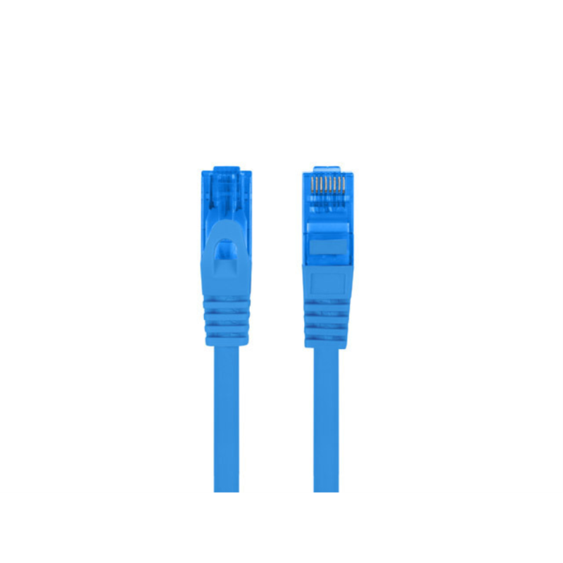 CABLE RED LANBERG LATIGUILLO CAT-6A S-FTP LSZH CCA 1-5M AZUL FLUKE PASSED