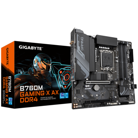 PLACA BASE GIGABYTE 1700 B760M-G X AX DDR4