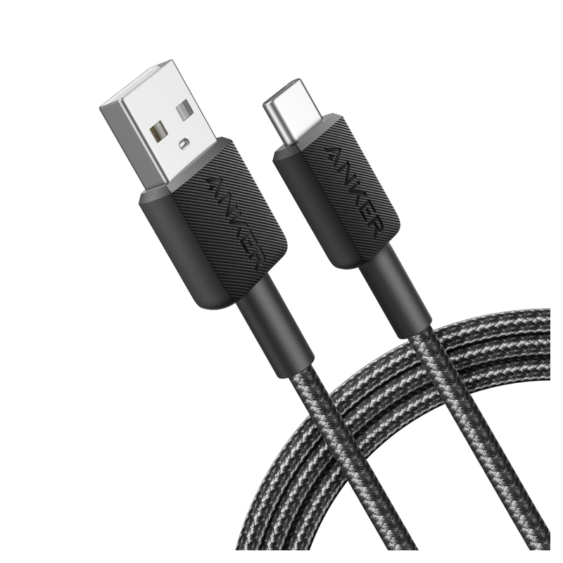 CABLE ANKER 322 USB-A TO USB-C CABLE 0-9M TRENZADO