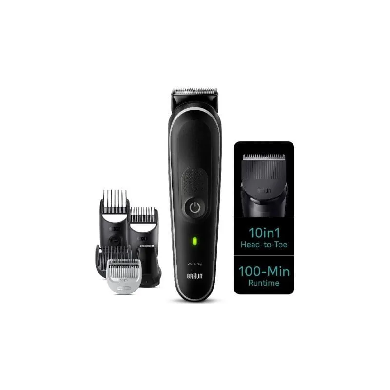 Recortadora Braun All in One Series 5 MGK5440- con Batería- 10 Accesorios