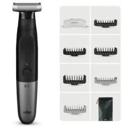 Afeitadora Braun Wet and Dry Serie X XT5200- con Batería- 6 Accesorios