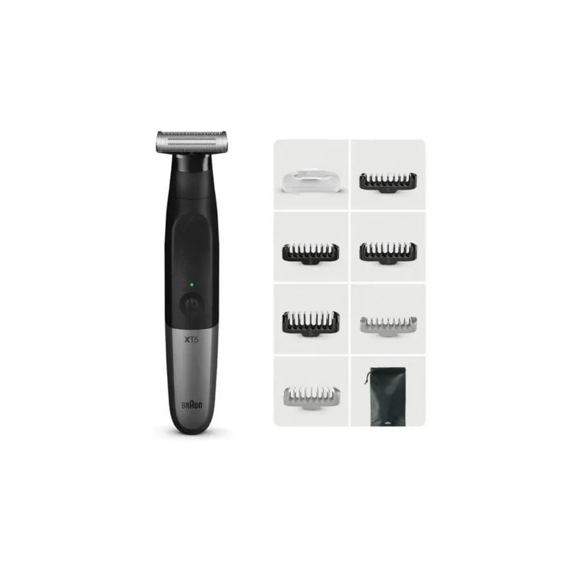 Afeitadora Braun Wet and Dry Serie X XT5200- con Batería- 6 Accesorios