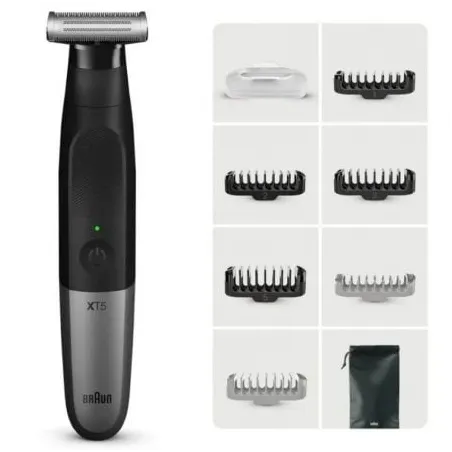 Afeitadora Braun Wet and Dry Serie X XT5200- con Batería- 6 Accesorios