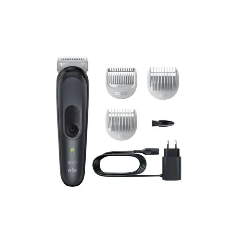 Cortapelos Braun BodyGroomer Series 3 BG3340- con Batería- 3 Accesorios